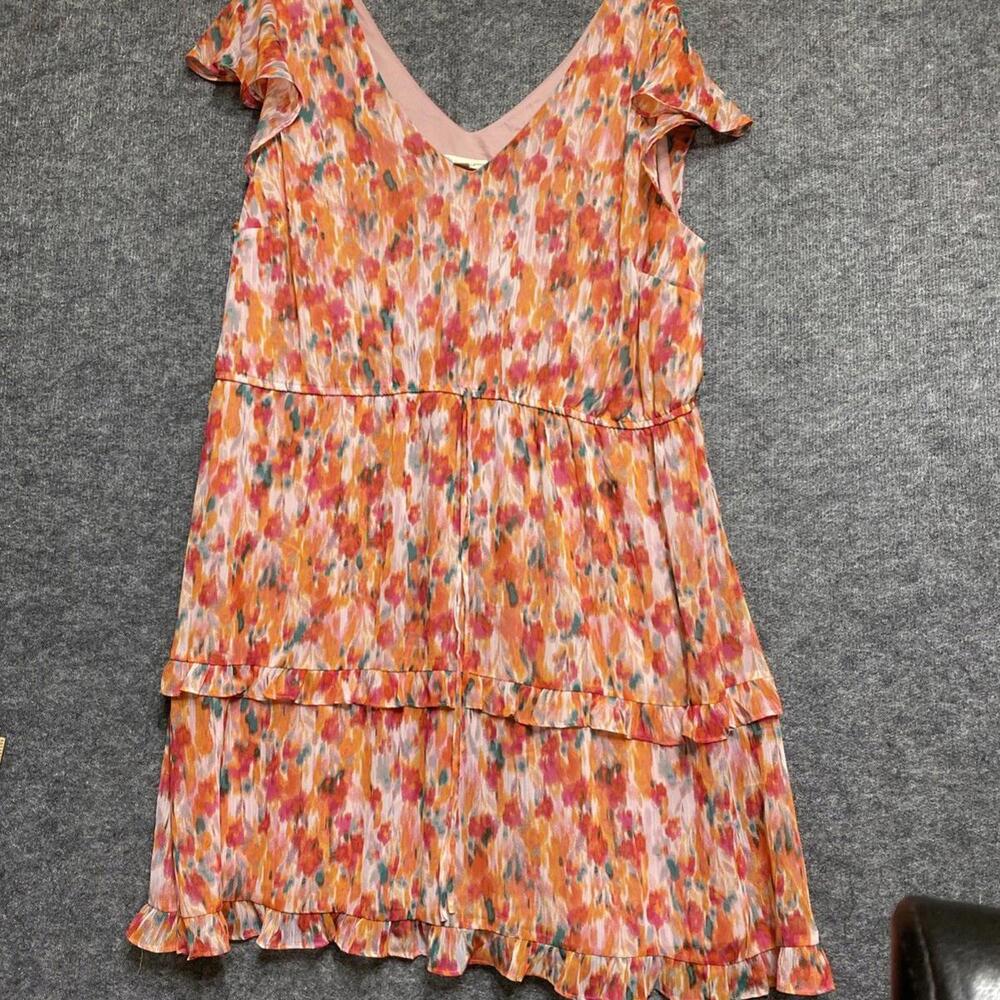 The General Good Dress Women  Stitch Fix Nina Tiered Pink Plus SIze 2X Pink